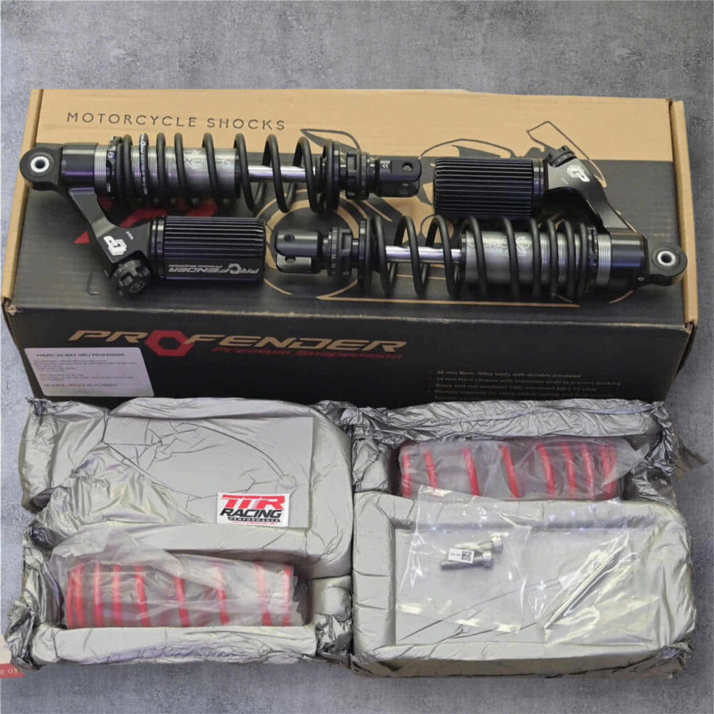 Profender Cho Sh Phuộc sau Profender Honda SH150 SH160i X-Series - màu Đen - TTRACING MOTORS